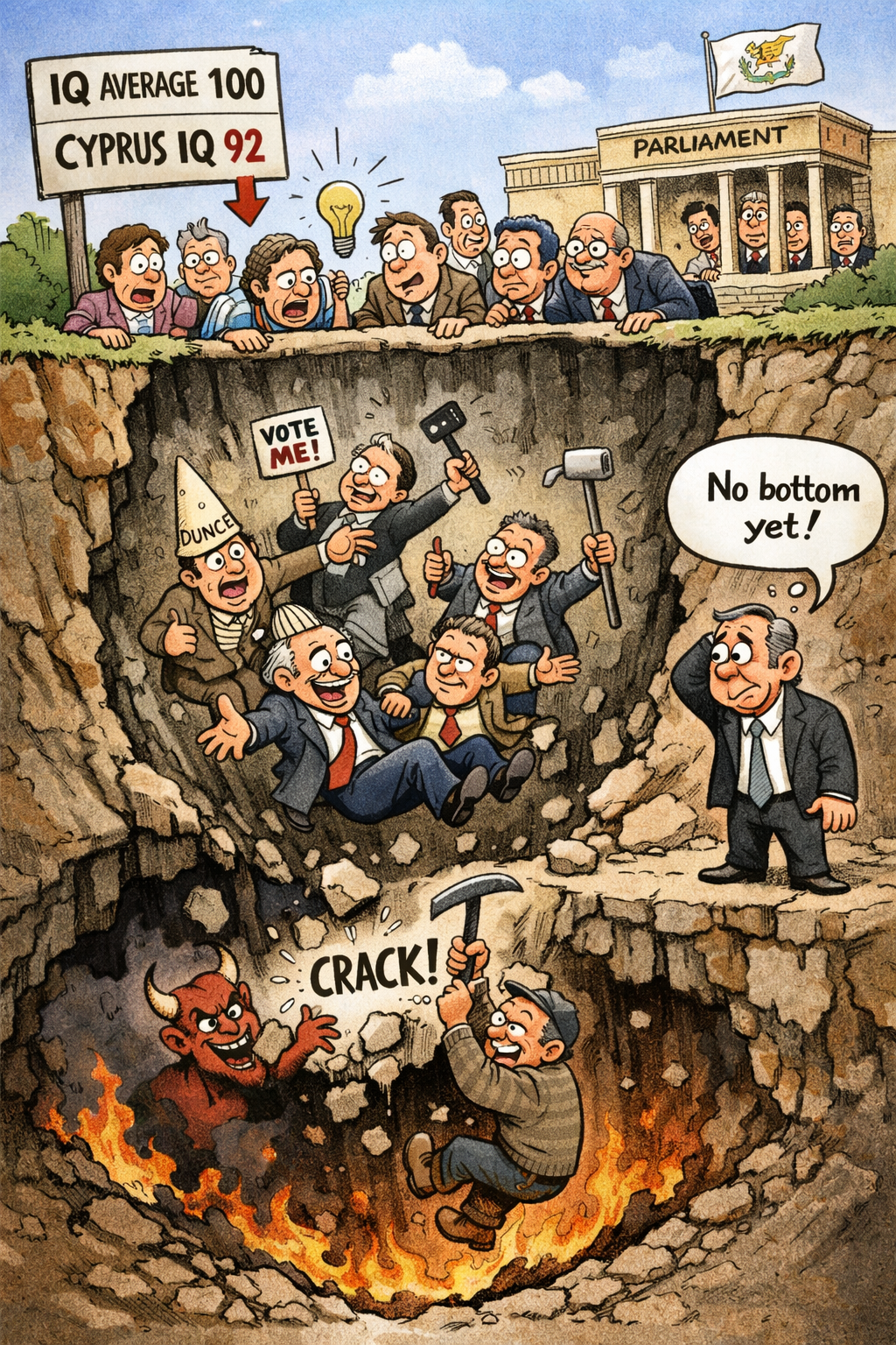 ΙΣΧΥΕΙ ΟΤΙ ΕΧΟΥΜΕ ΧΑΜΗΛΟ IQ;